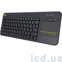 Беспроводная клавиатура с тачпадом Logitech K400 Plus