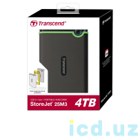 Внешний жёсткий диск Transcend StoreJet 25M3 4 TB