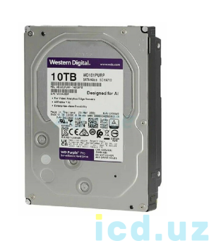 HDD 10000Gb Western Digital WD100PURX-78 Purple, 256Mb, SATA III 5400 rpm