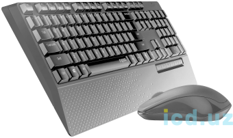 Беспроводной комплект: Клавиатура + Мышка Rapoo X1960 Black