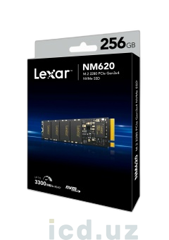 Lexar NM620 M.2 2280 NVMe SSD 256GB